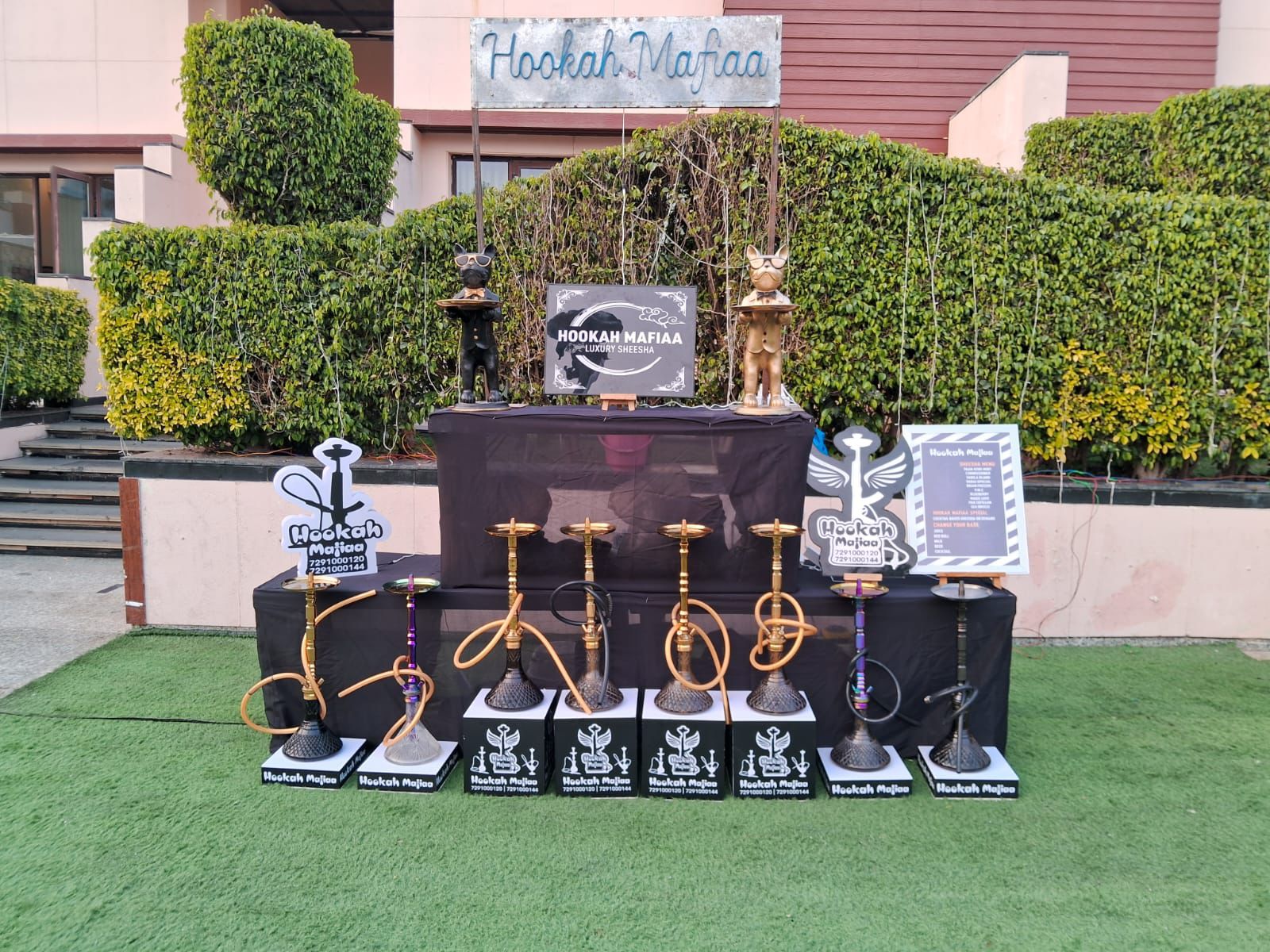 Luxury sheesha setup wedding event Delhi — Sheesha Paradise